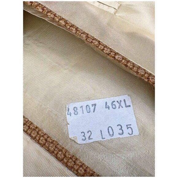 HICKEY FREEMAN Twine Brown Basketweave Texture Silk Wool Blend Sport Coat - Picture 6 of 10